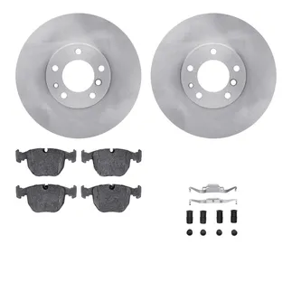 R1 Concepts WFWH1-31044 E- Line Series Brake Rotor W/ Ceramic Brake Pads & Hdw